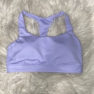 Light purple all in motion sports bra
